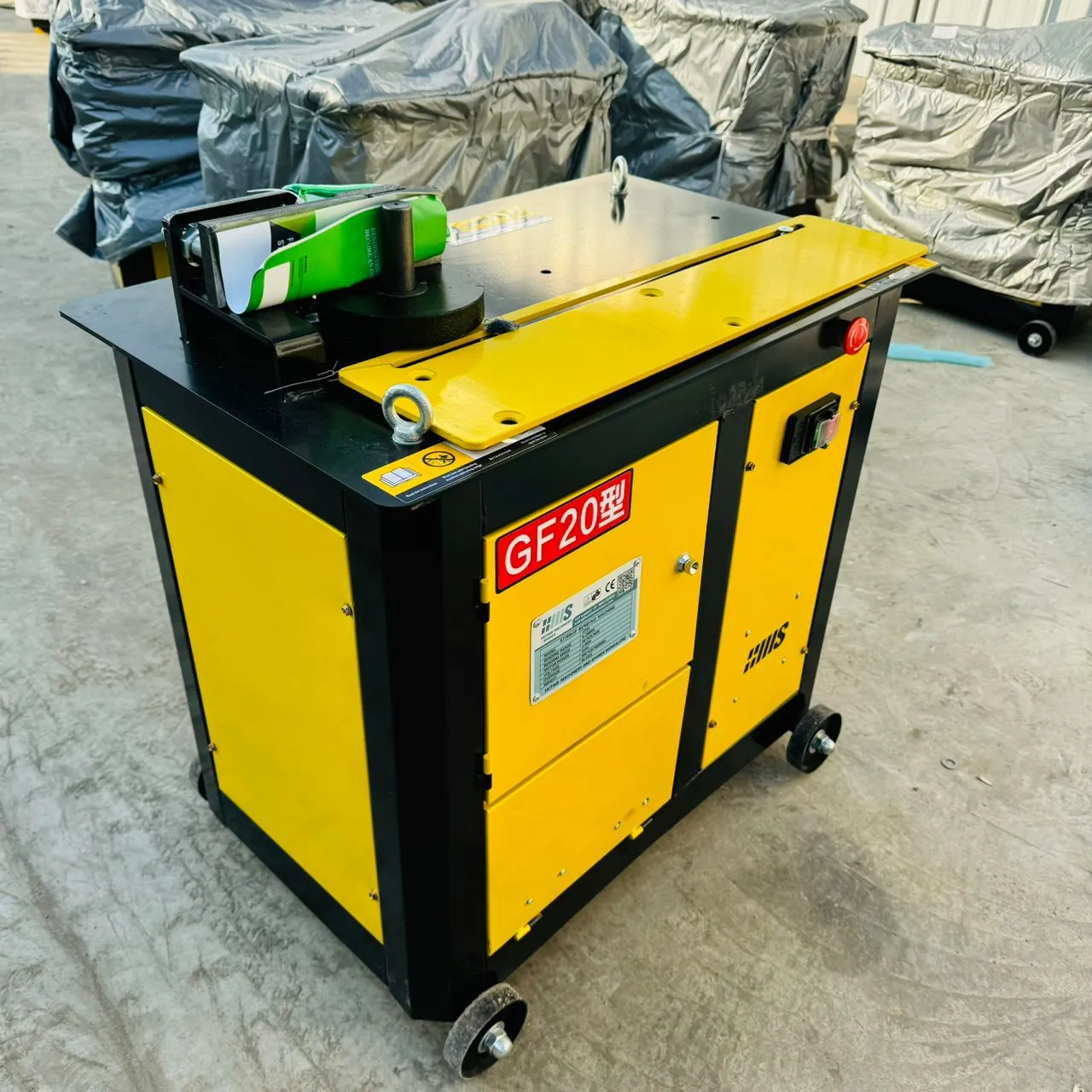 GF20 Single Phase Bar Bending Machine (8-16mm)