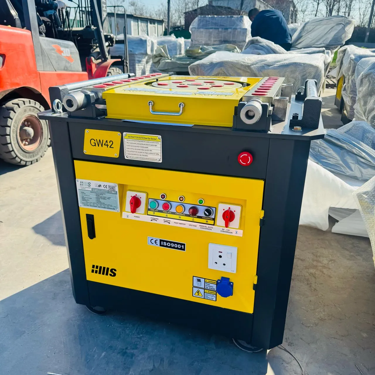 GW42 Bar Bending Machine (16-32mm)